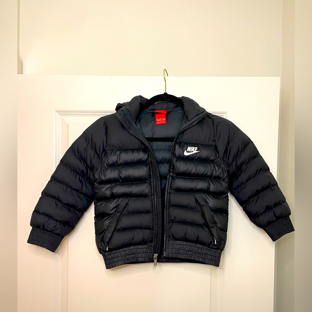 Nike Kids Black Puffer Jacket
